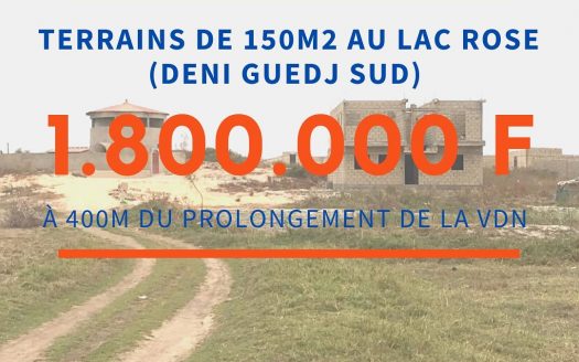 Terrains de 150m2
