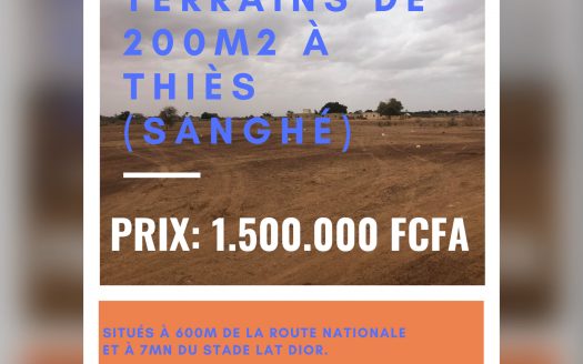 Terrains de 200m2